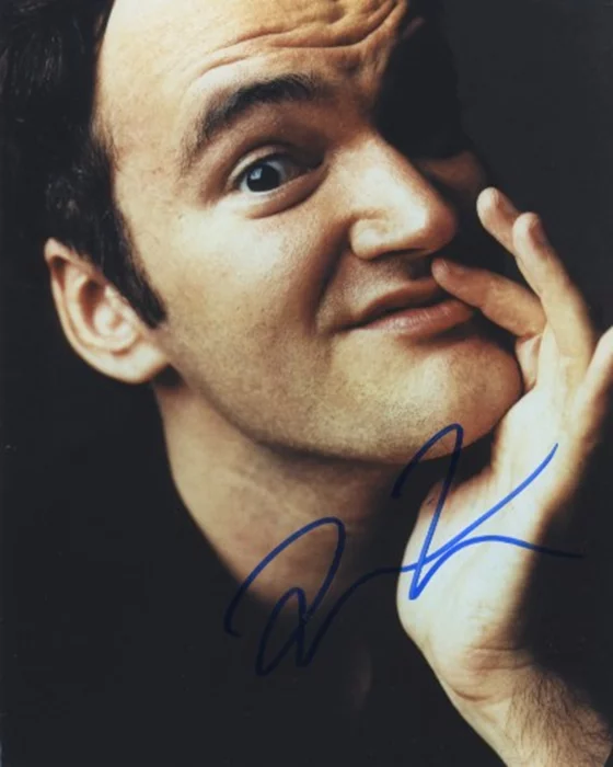Quentin Tarantino autograph
