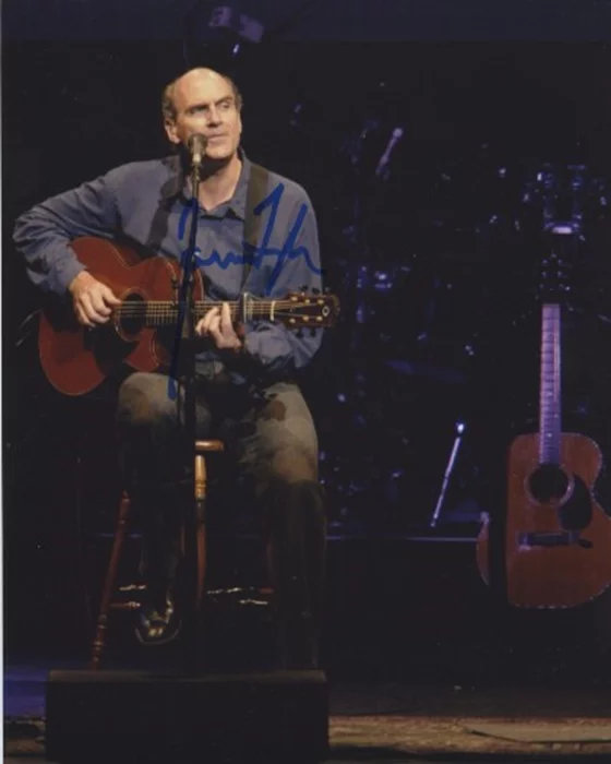 James Taylor autograph