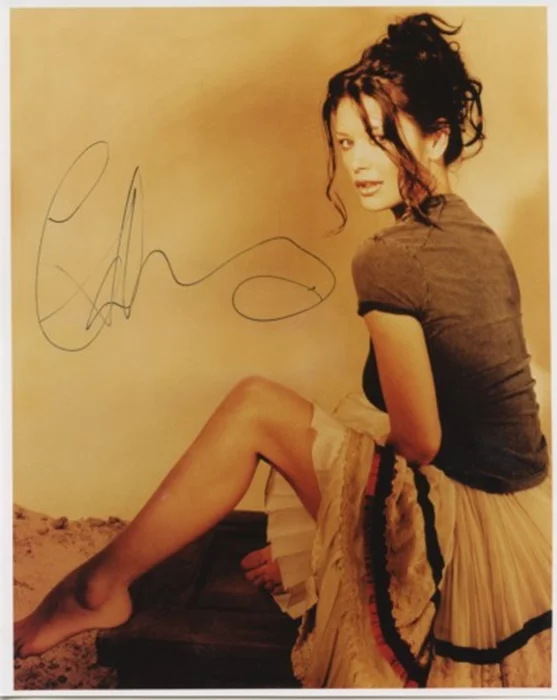 Catherine Zeta Jones autograph
