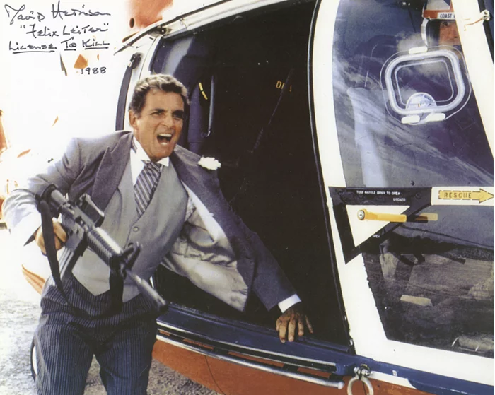David Hedison autograph