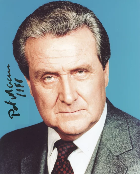 Patrick MacNee autograph