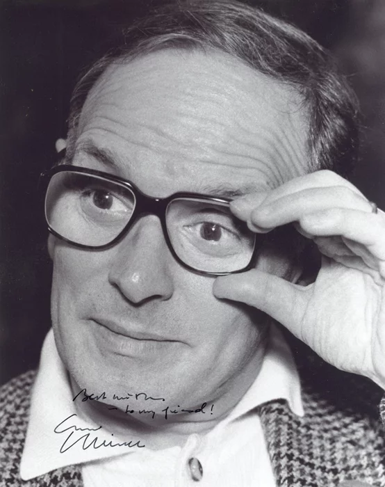 Ennio Morricone autograph