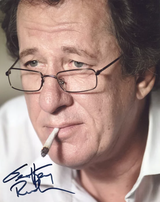 Geoffrey Rush autograph
