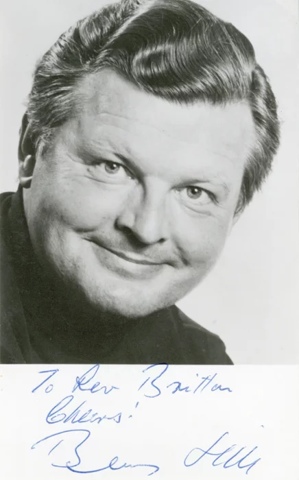 Benny Hill autograph