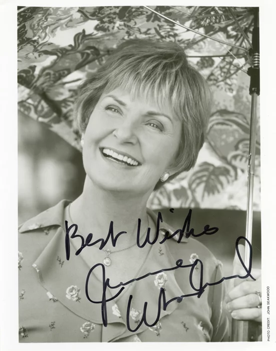 Joanne Woodward autograph