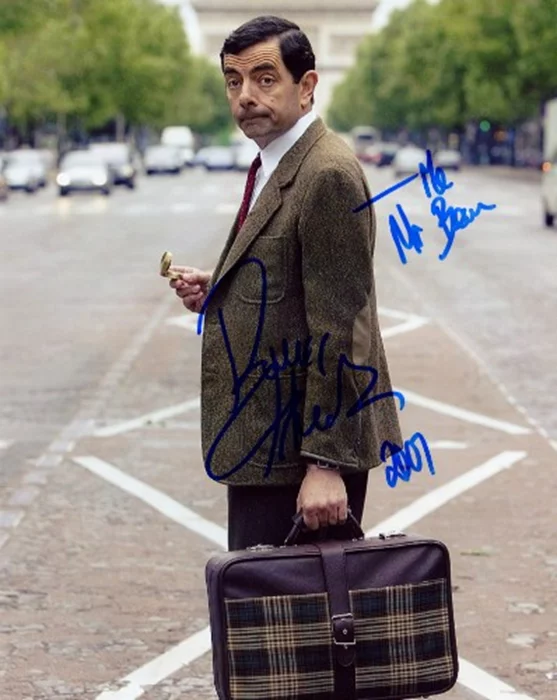 Rowan Atkinson autograph