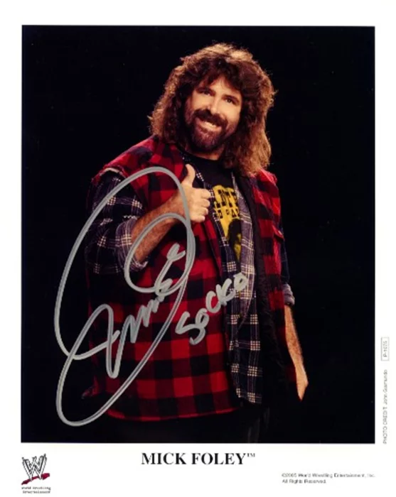 Mick Foley autograph