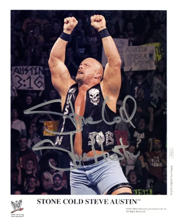 Steve Austin autograph