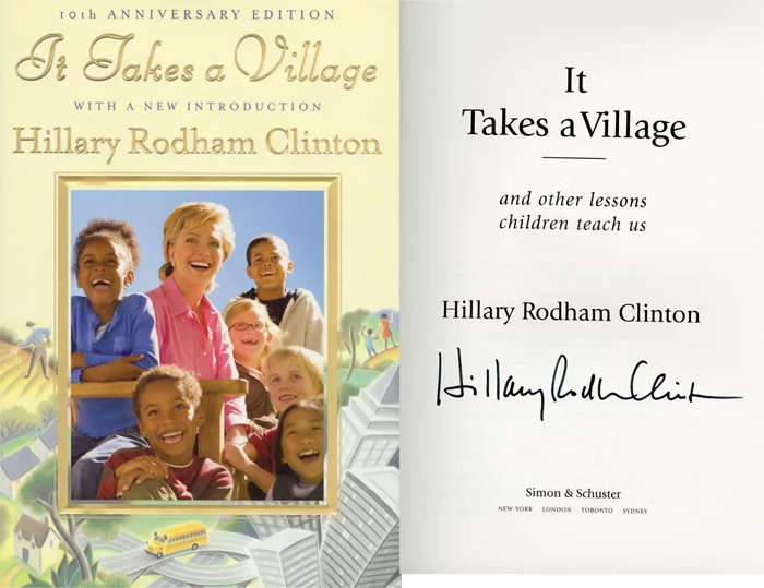 Hillary Rodham Clinton autograph