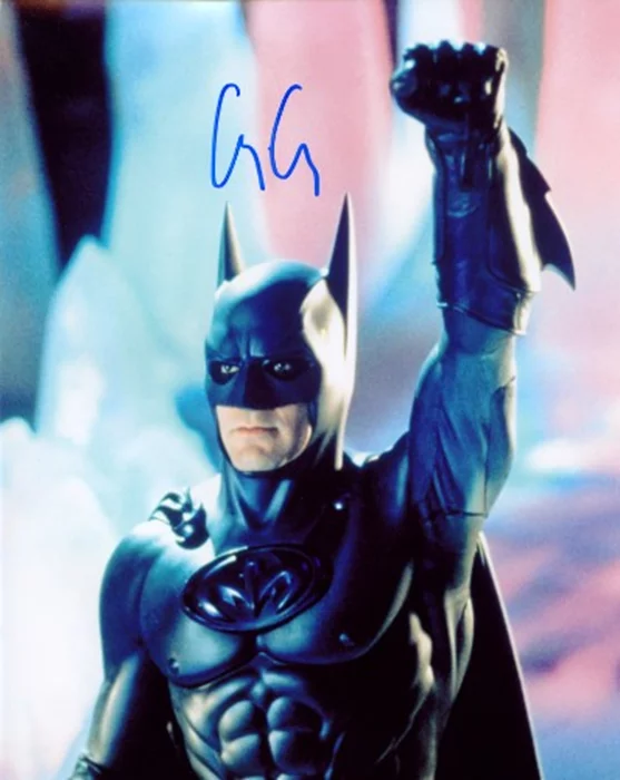 George Clooney autograph