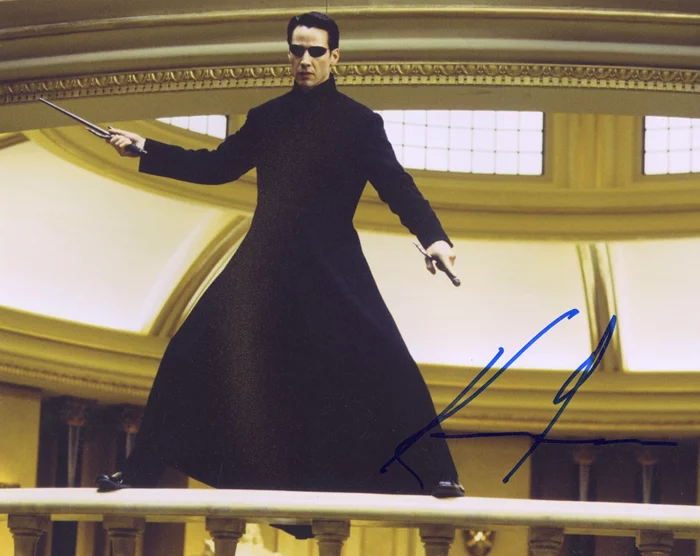 Keanu Reeves autograph