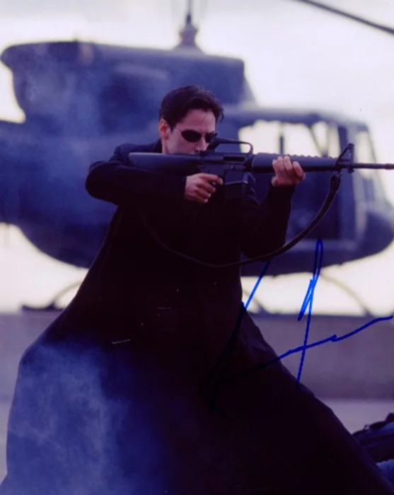 Keanu Reeves autograph