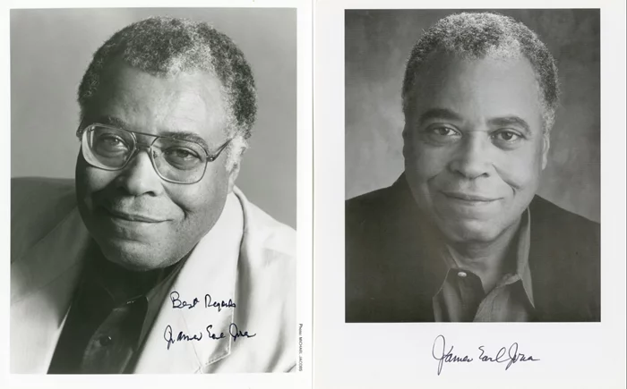 James Earl Jones autograph
