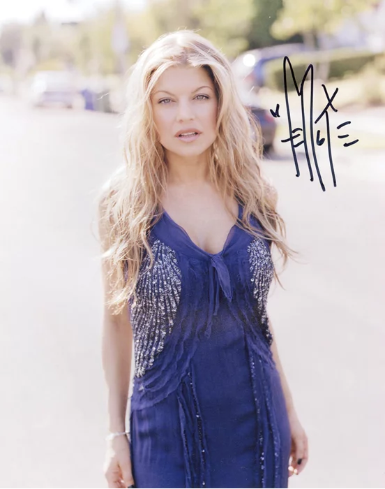 Stacy Ferguson autograph