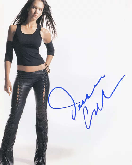 Jessica Alba autograph