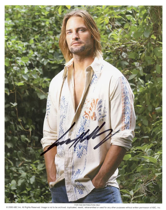 Josh Holloway autograph