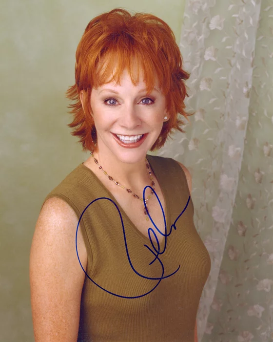 Reba McEntire autograph