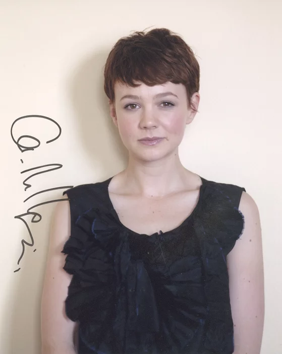 Carey Mulligan autograph