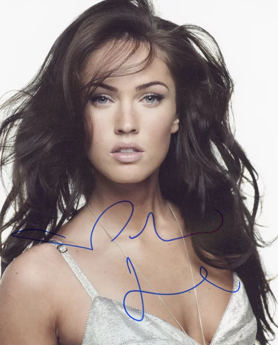 Megan Fox autograph