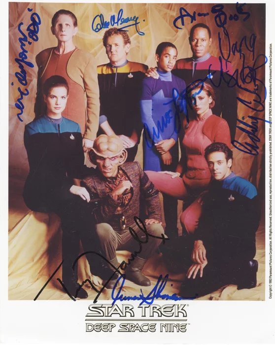 Star Trek: Deep Space Nine autograph