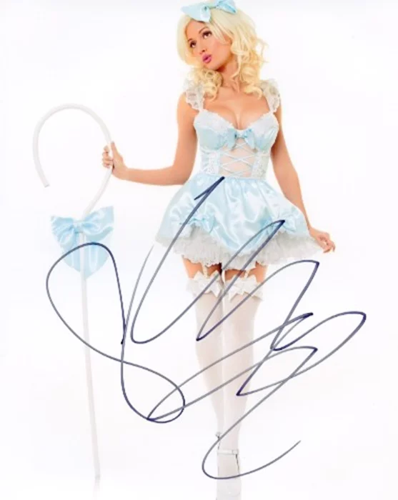 Holly Madison autograph