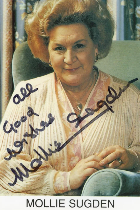 Mollie Sugden autograph
