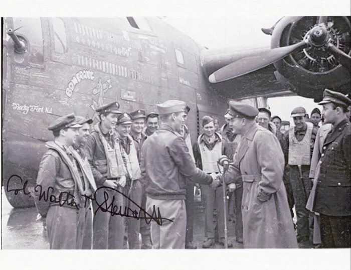 Walter Stewart autograph