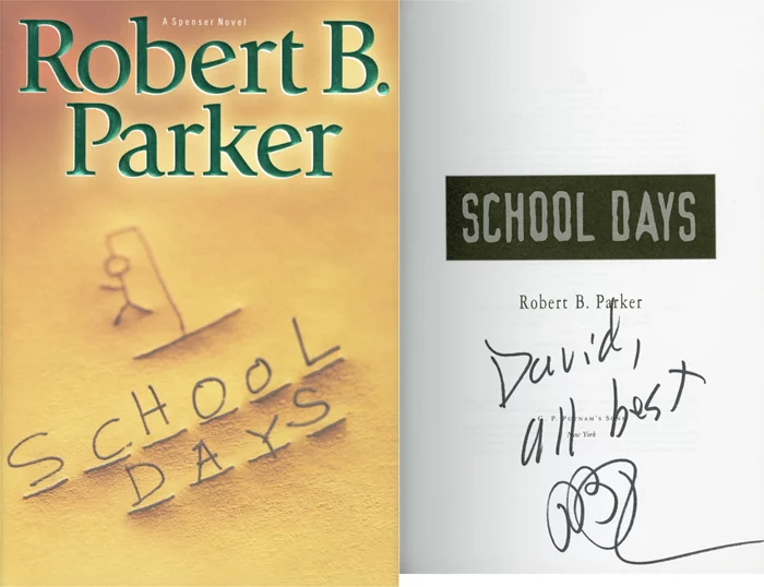Robert Parker autograph