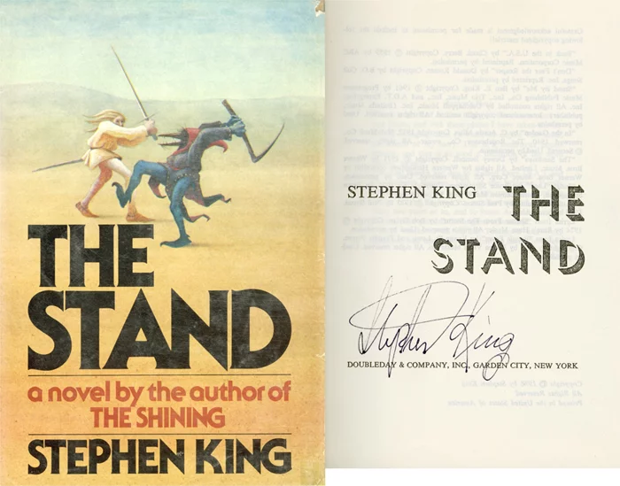 Stephen King autograph