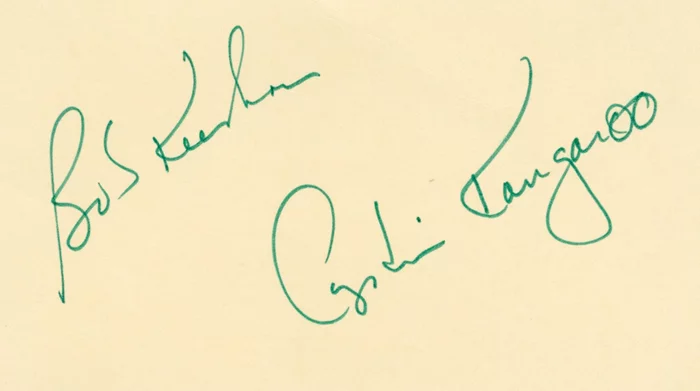 Bob Keeshan autograph