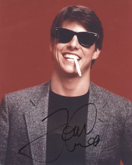Tom Cruise autograph