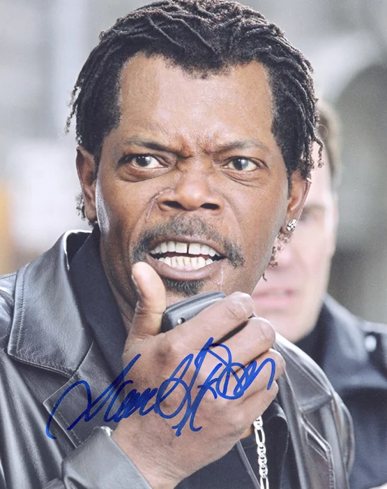 Samuel L. Jackson autograph