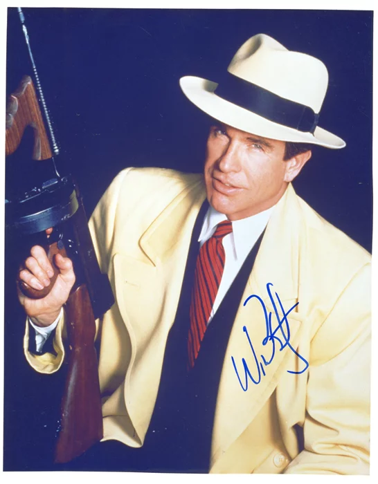 Warren Beatty autograph