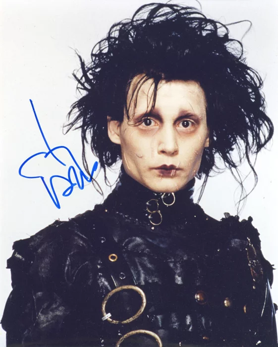 Johnny Depp autograph