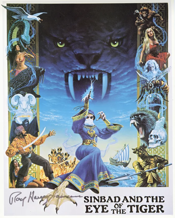 Ray Harryhausen autograph