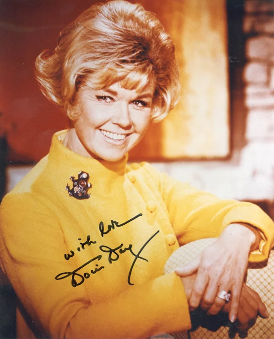 Doris Day autograph