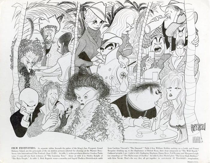 Hirschfeld autograph