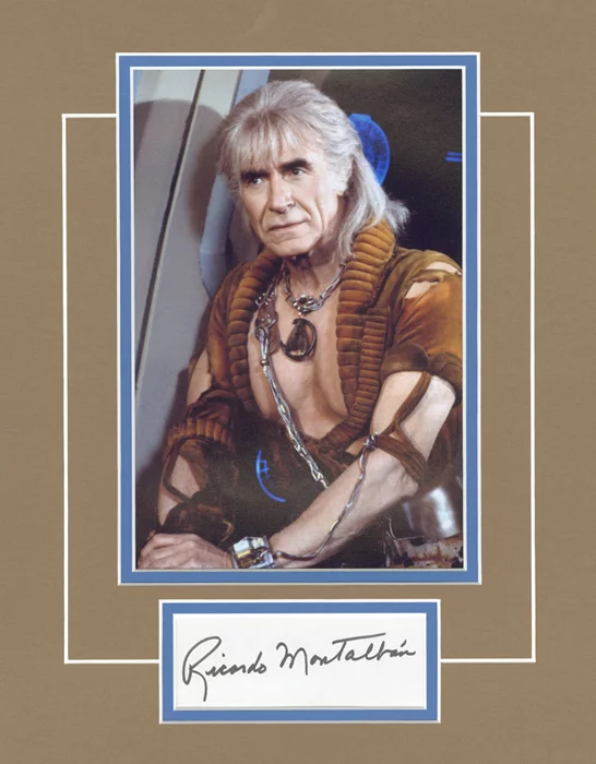 Ricardo Montalban autograph