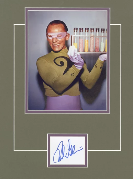 Frank Gorshin autograph