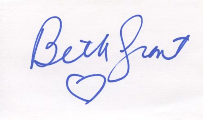Beth Grant autograph
