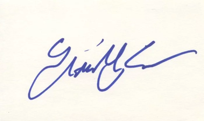 Freddy Cannon autograph