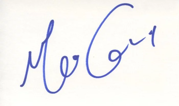 Mario Cantone autograph