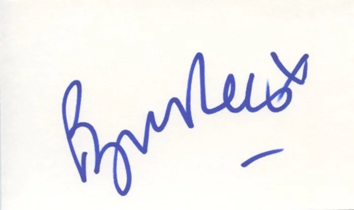 Roger Rees autograph