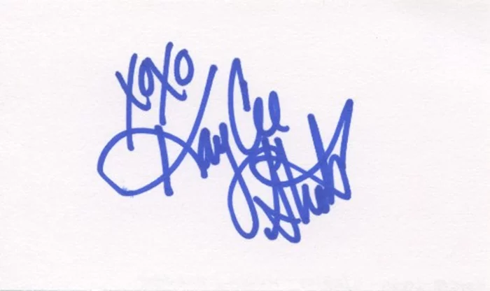 KayCee Stroh autograph