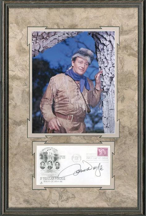 John Wayne autograph
