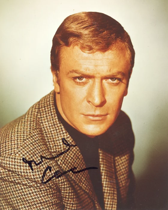 Michael Caine autograph