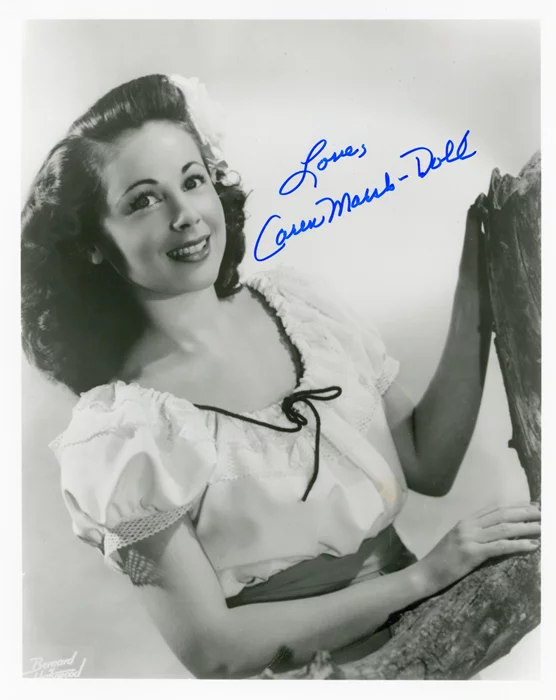 Caren Marsh autograph