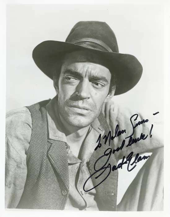 Jack Elam autograph