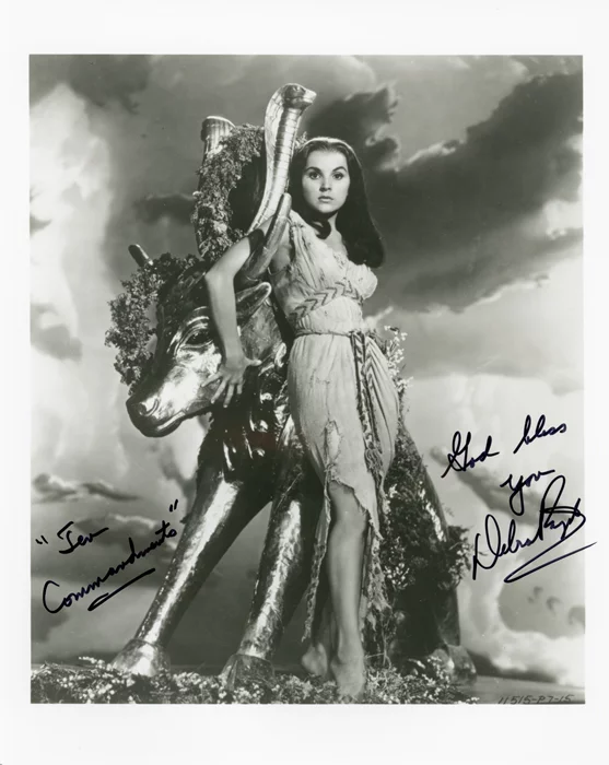 Debra Paget autograph