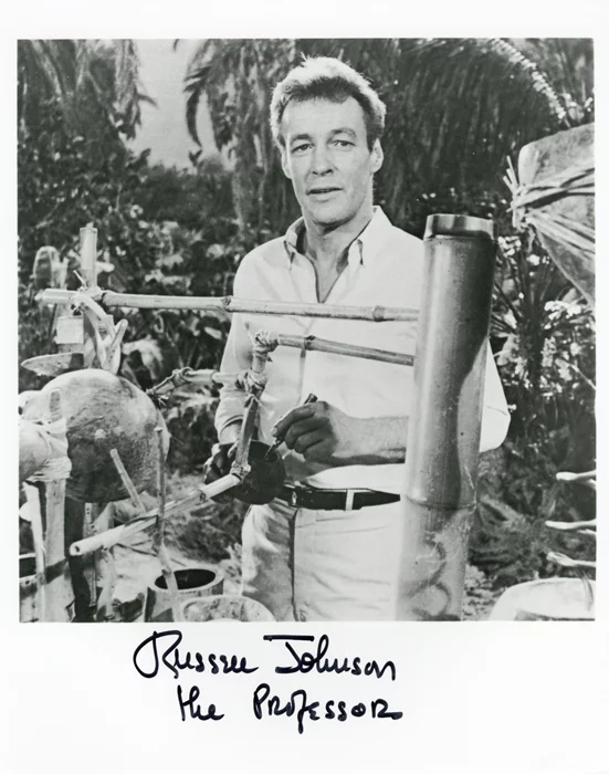 Russell Johnson autograph